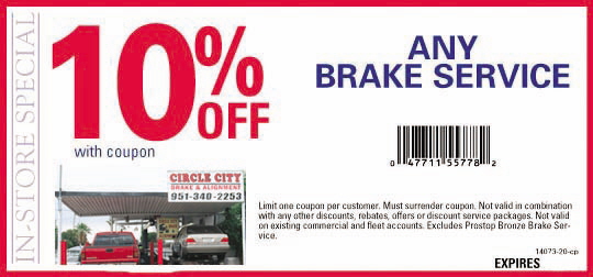 10 percent brake coupon1